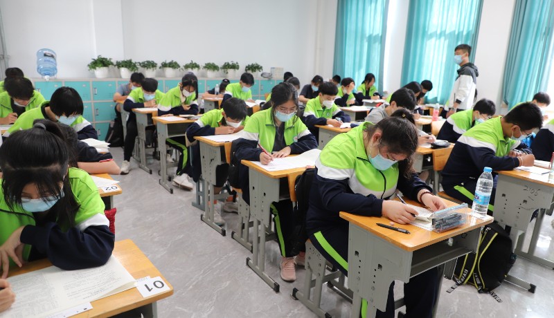 图们市第三中学迎接2022年吉林省义务教育质量监测工作