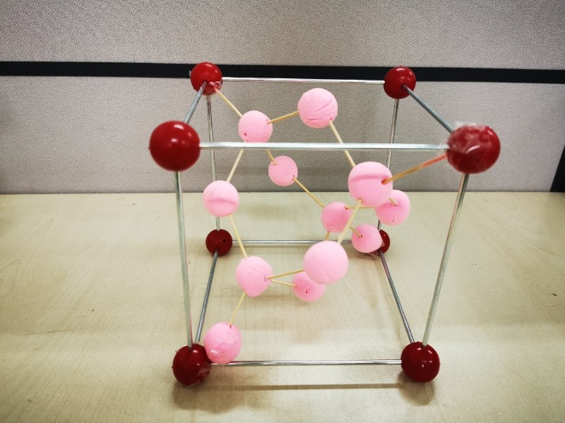 分子模型制作橡皮泥图片