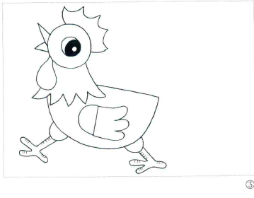 鸡爸爸闲来无事,带着宝宝出来散步,挺胸,抬头,齐步走,爸爸喊着口号,可